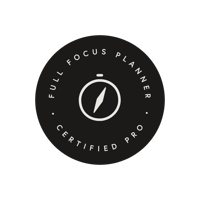 Full Focus Planner Certified Pro Badge - Black